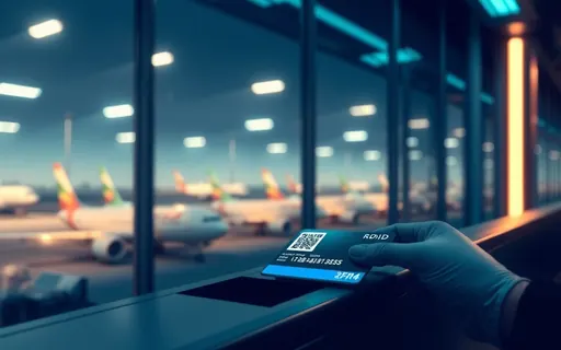 تصميم وتنفيذ نظام حجوزات طيران باستخدام بطاقة RFID